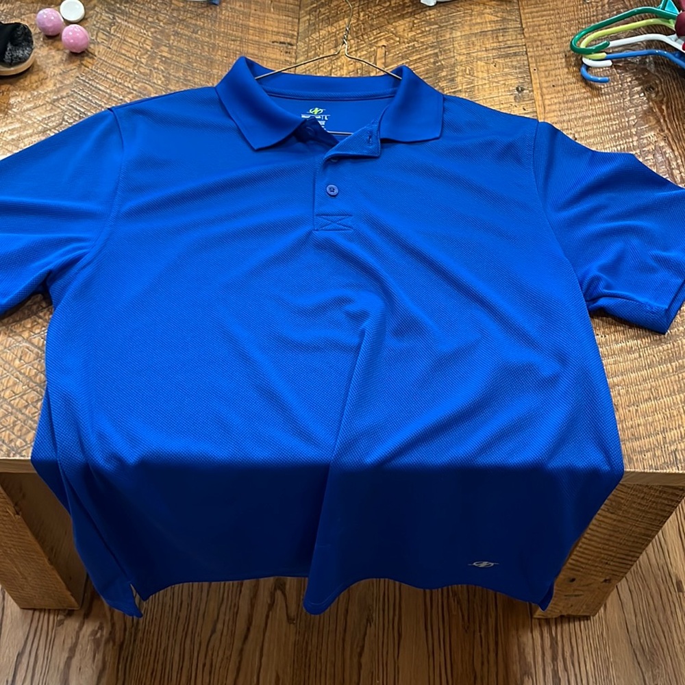 NordicTrack Large dry fit golf polo